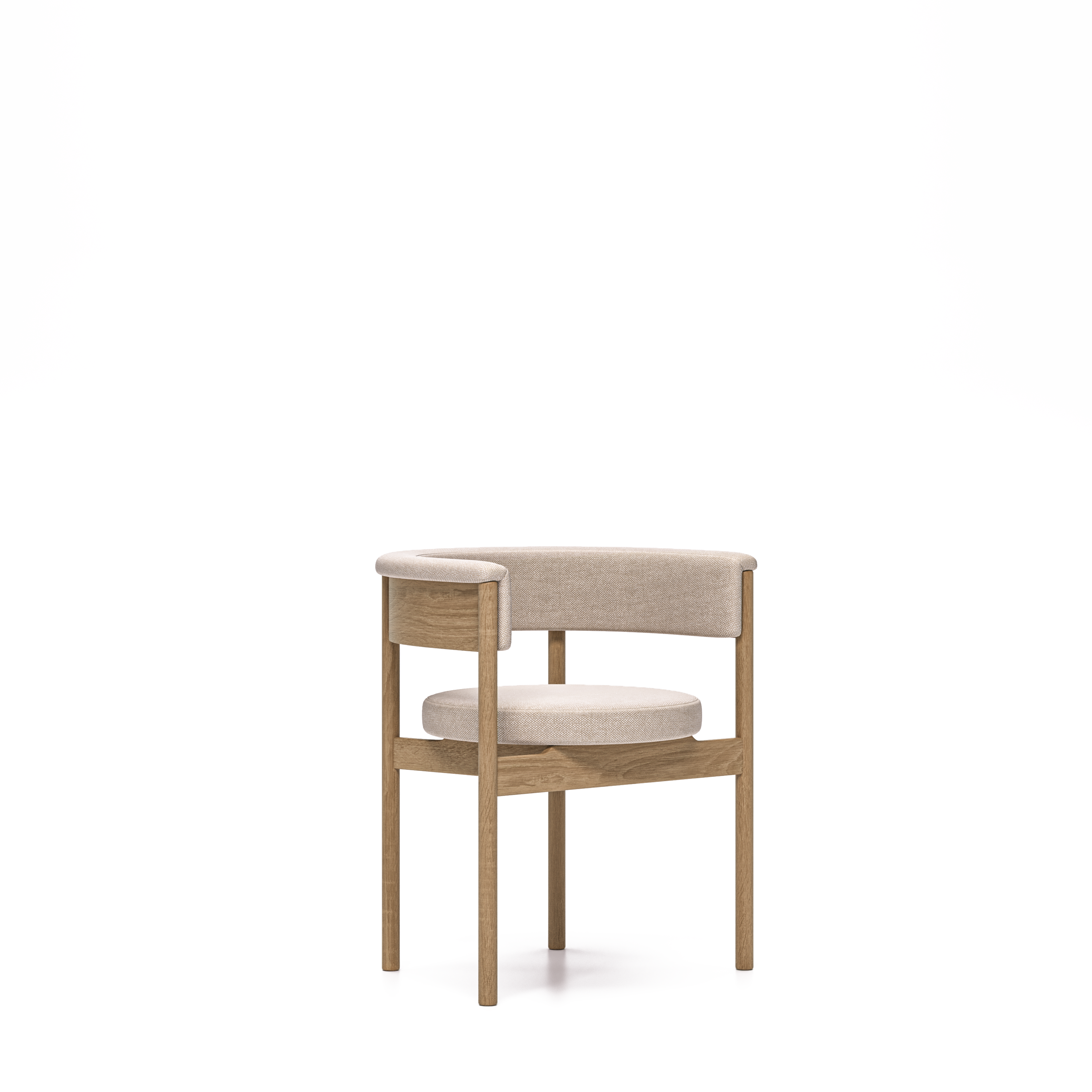 كرسي خلفي منحني