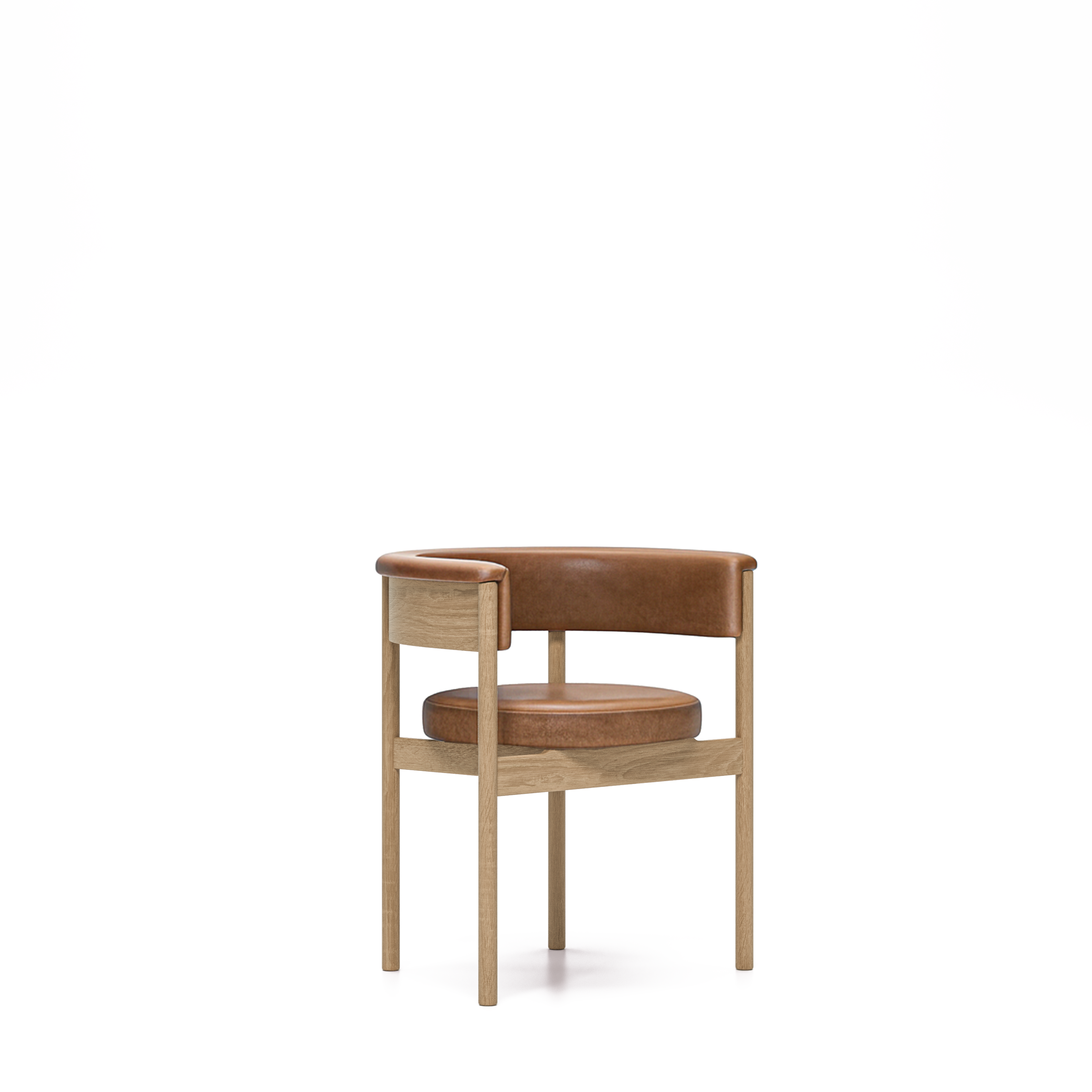 كرسي خلفي منحني