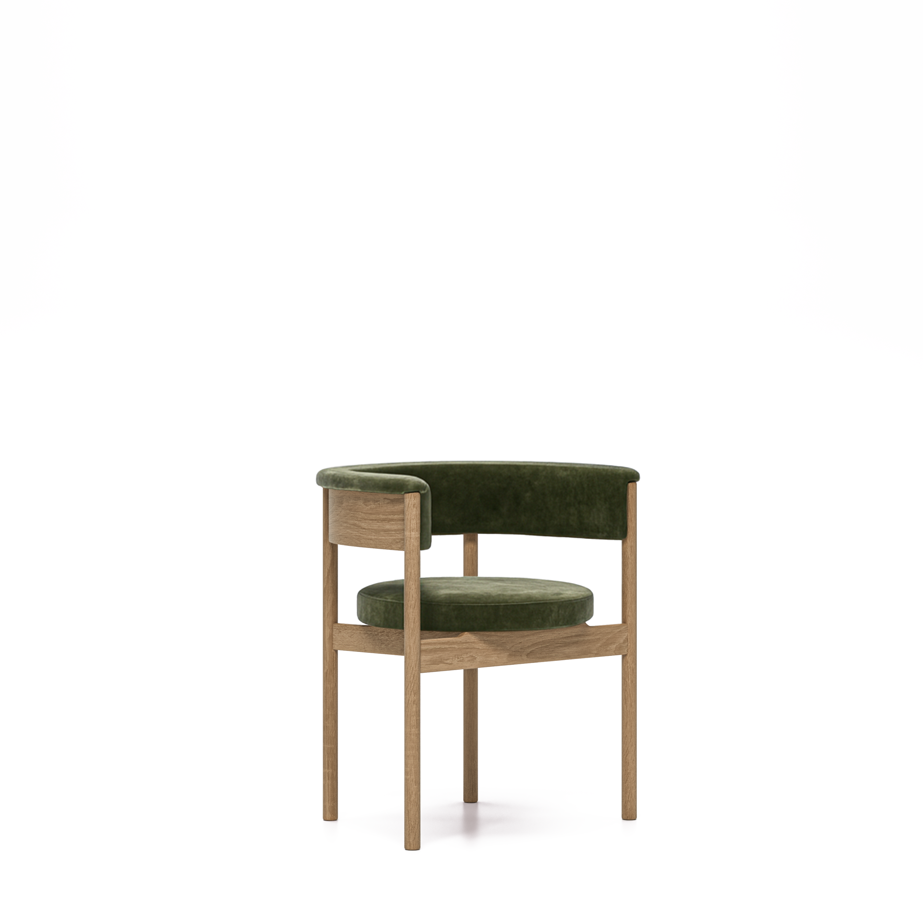 كرسي خلفي منحني