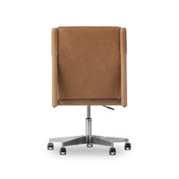 Midas Desk Chair in Leather