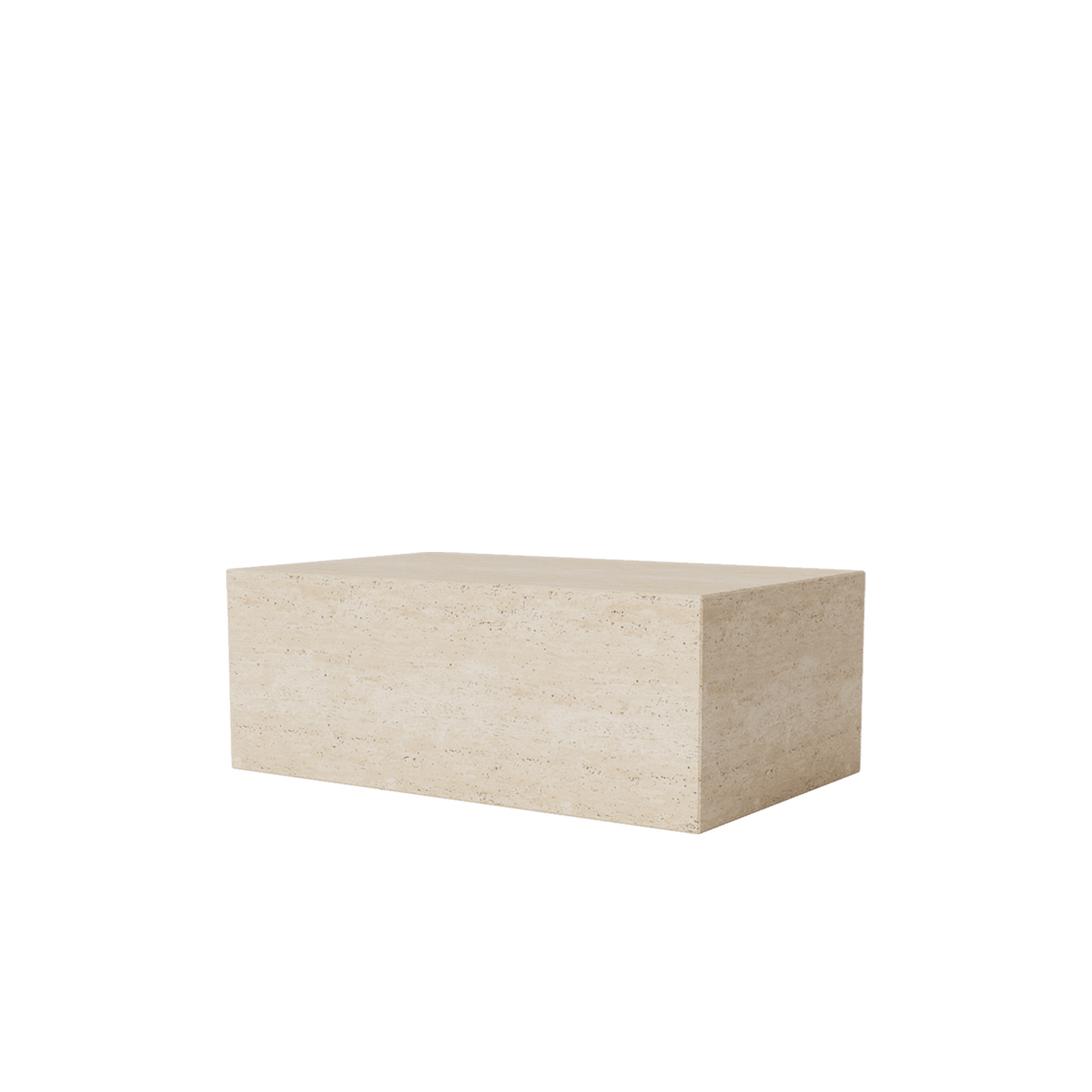 Travertine Rectangular coffee table