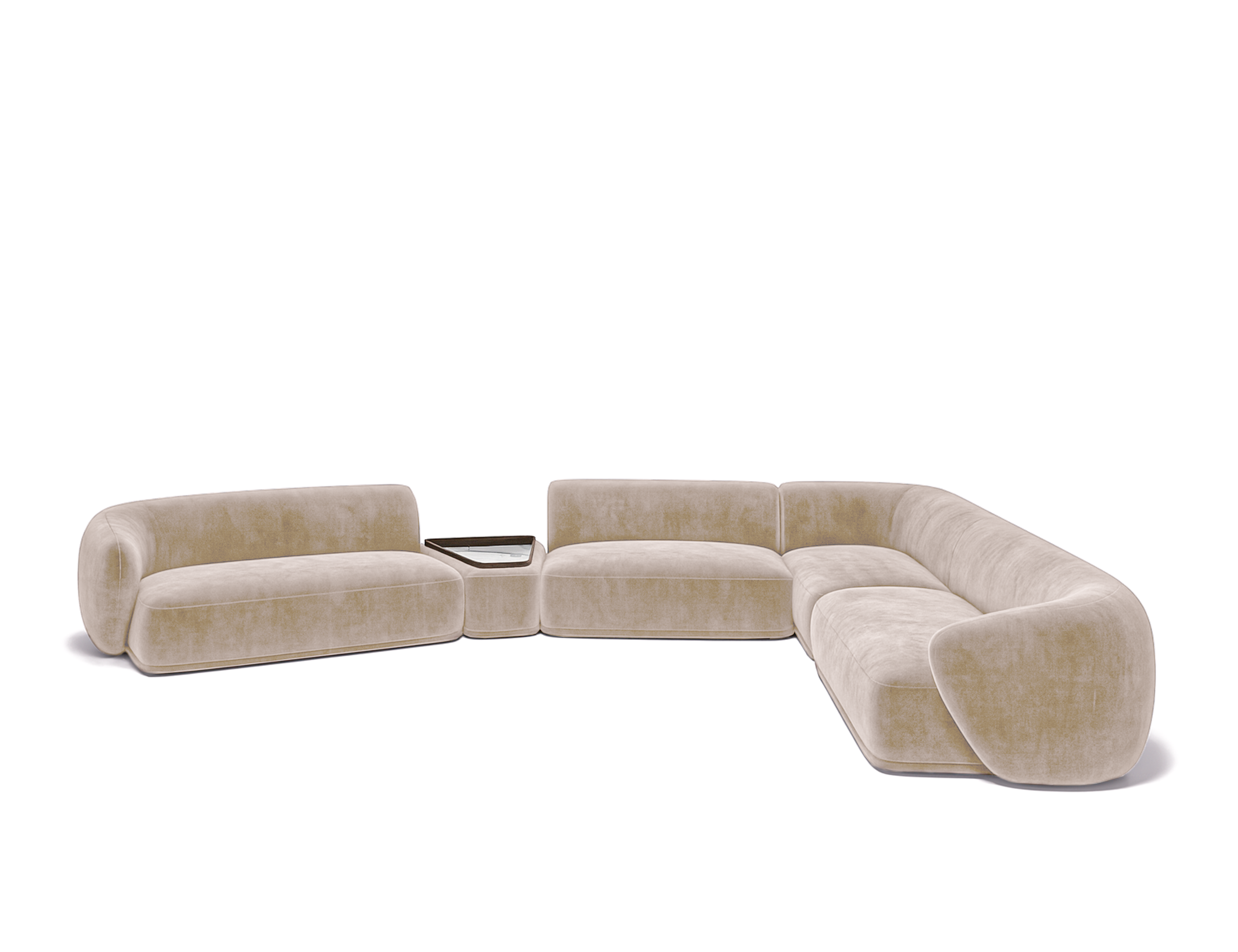 مجموعة على شكل حرف L