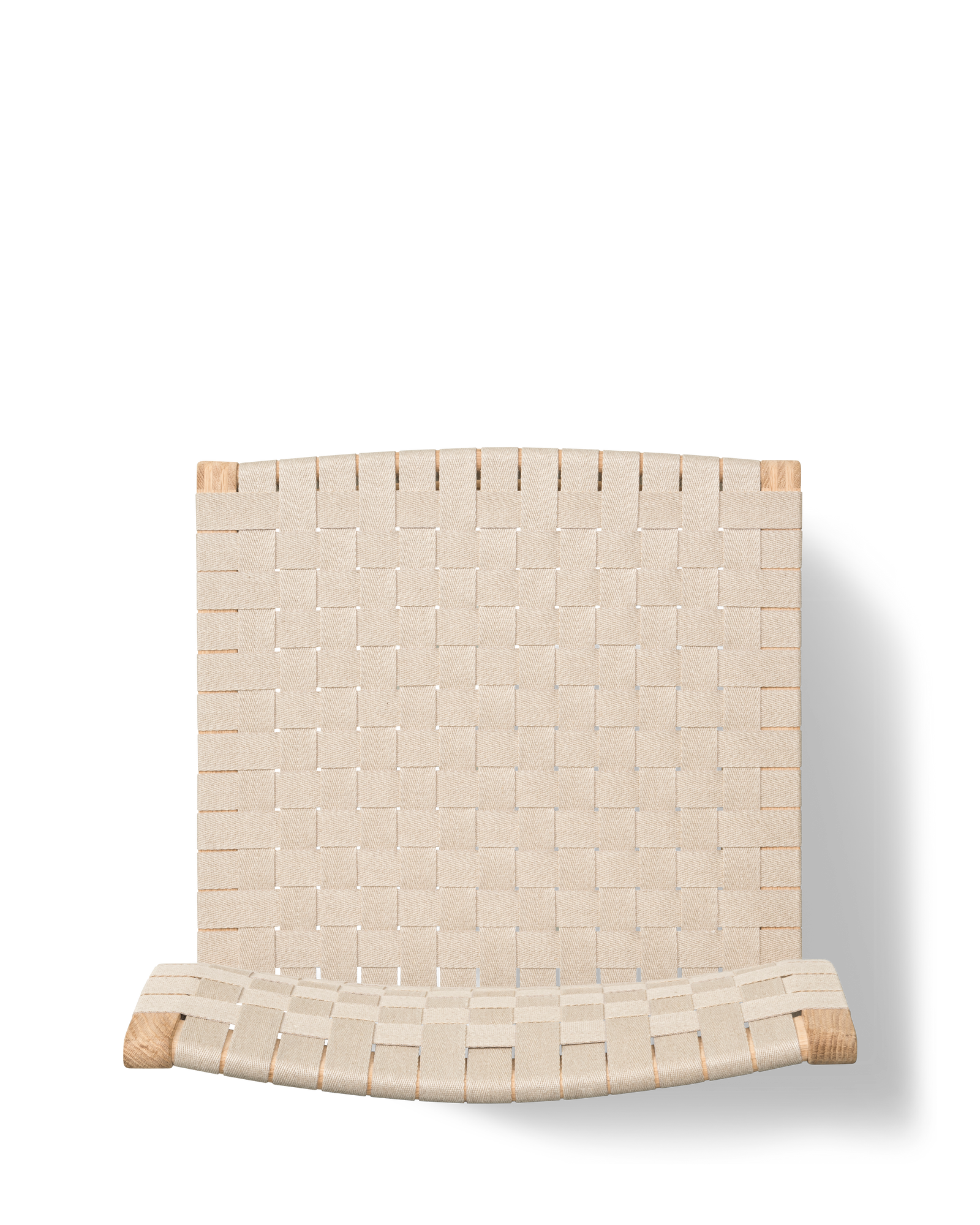 Linen Webbing Chair by Børge Mogensen