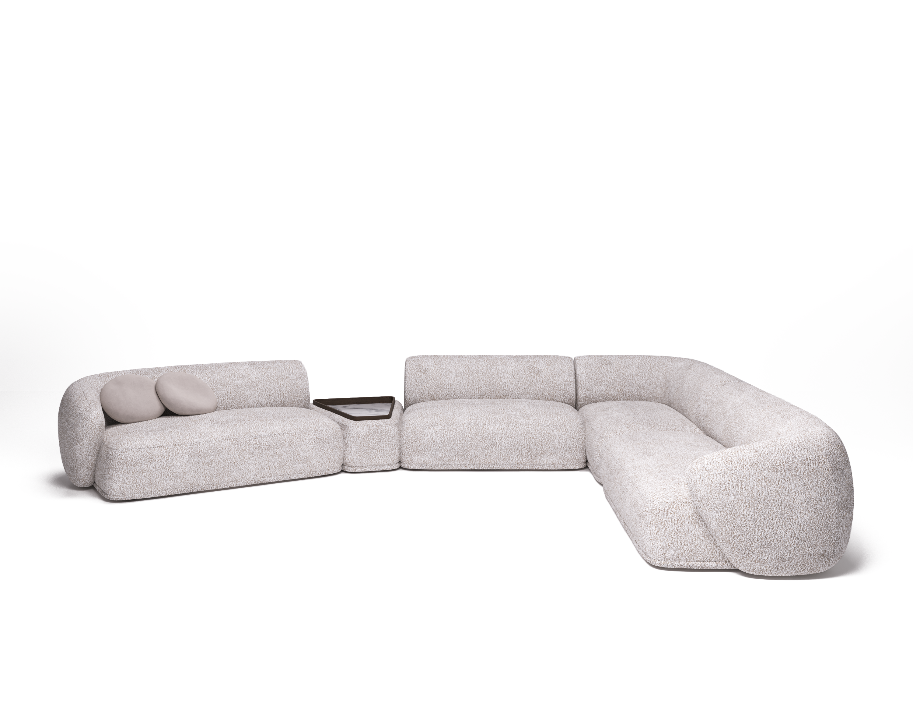 مجموعة على شكل حرف L