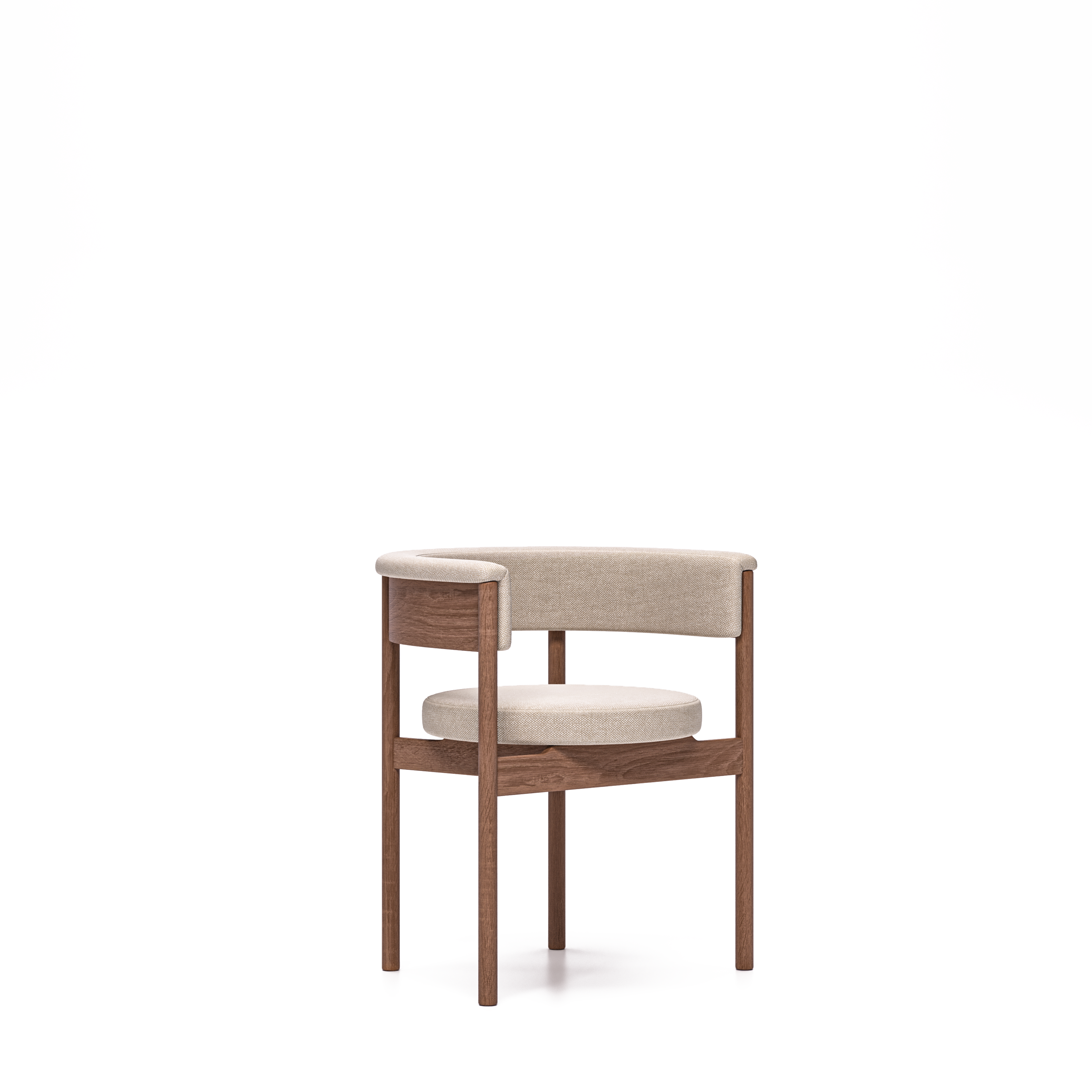 كرسي خلفي منحني