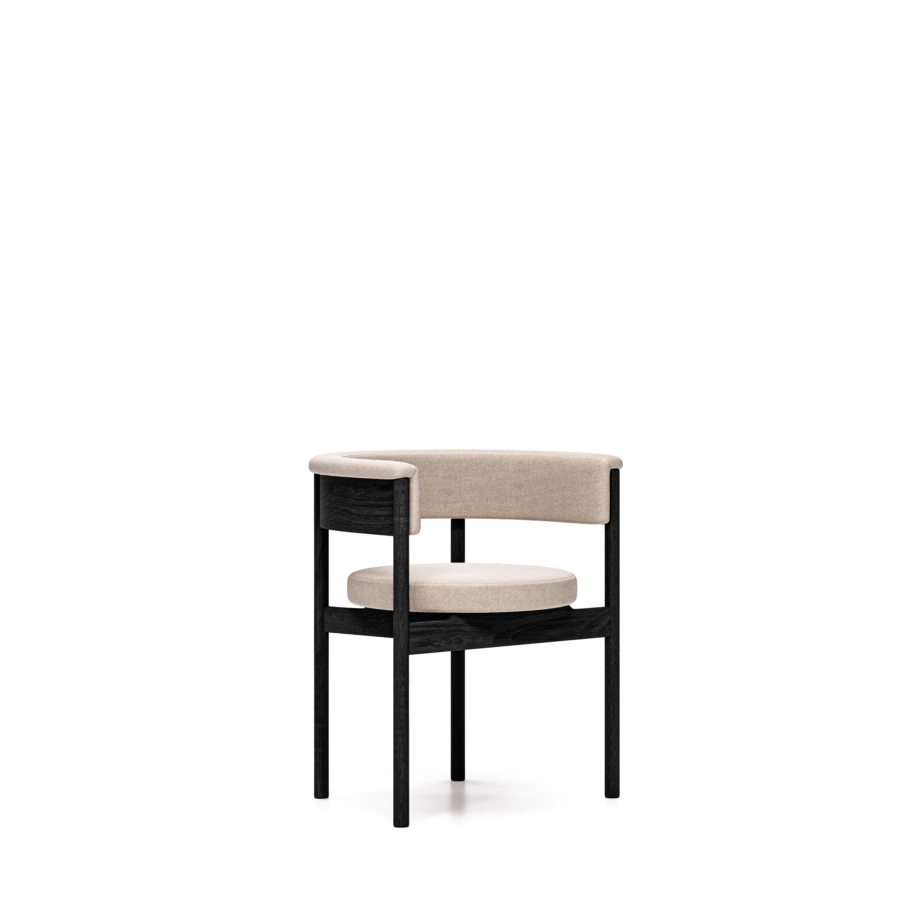 كرسي خلفي منحني