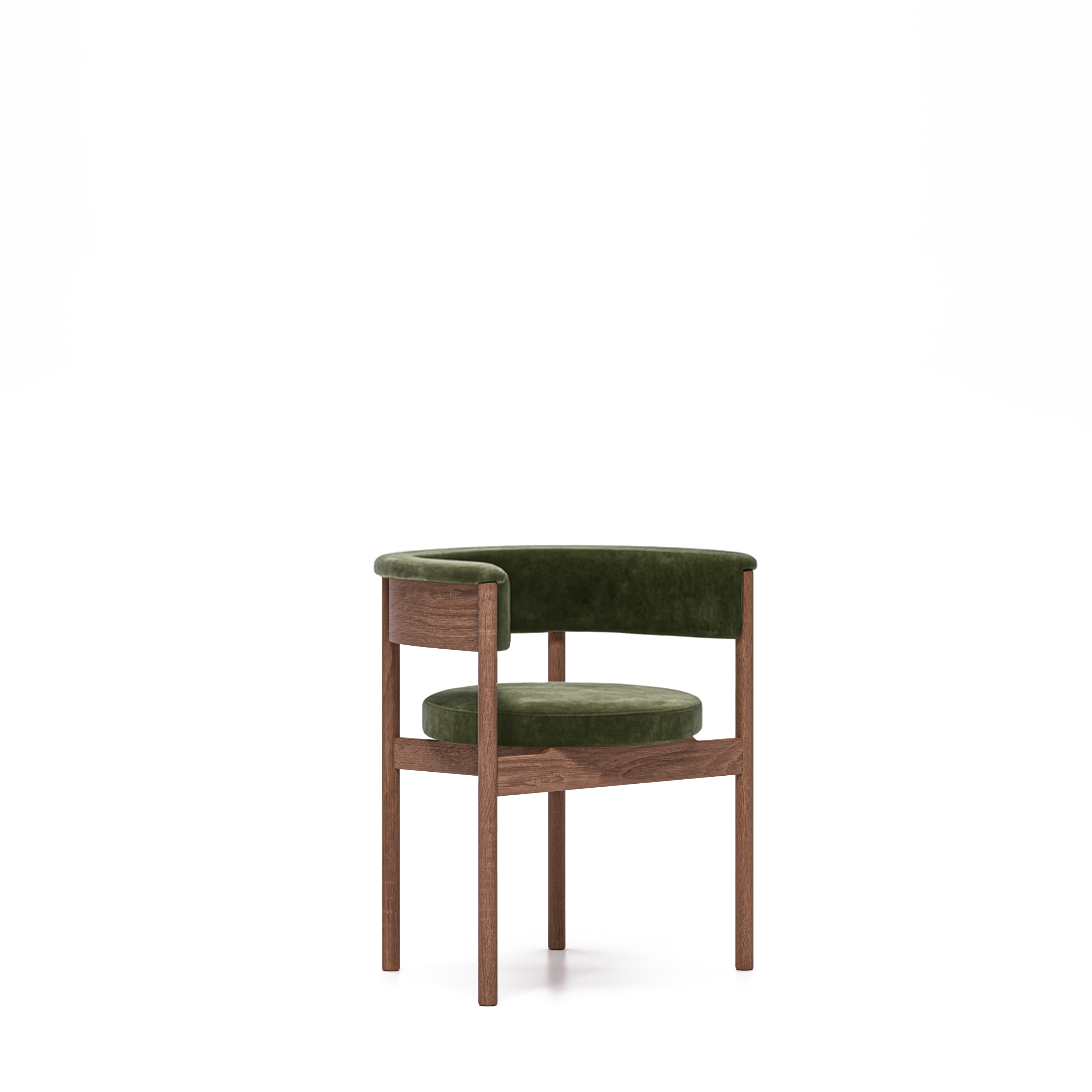 كرسي خلفي منحني