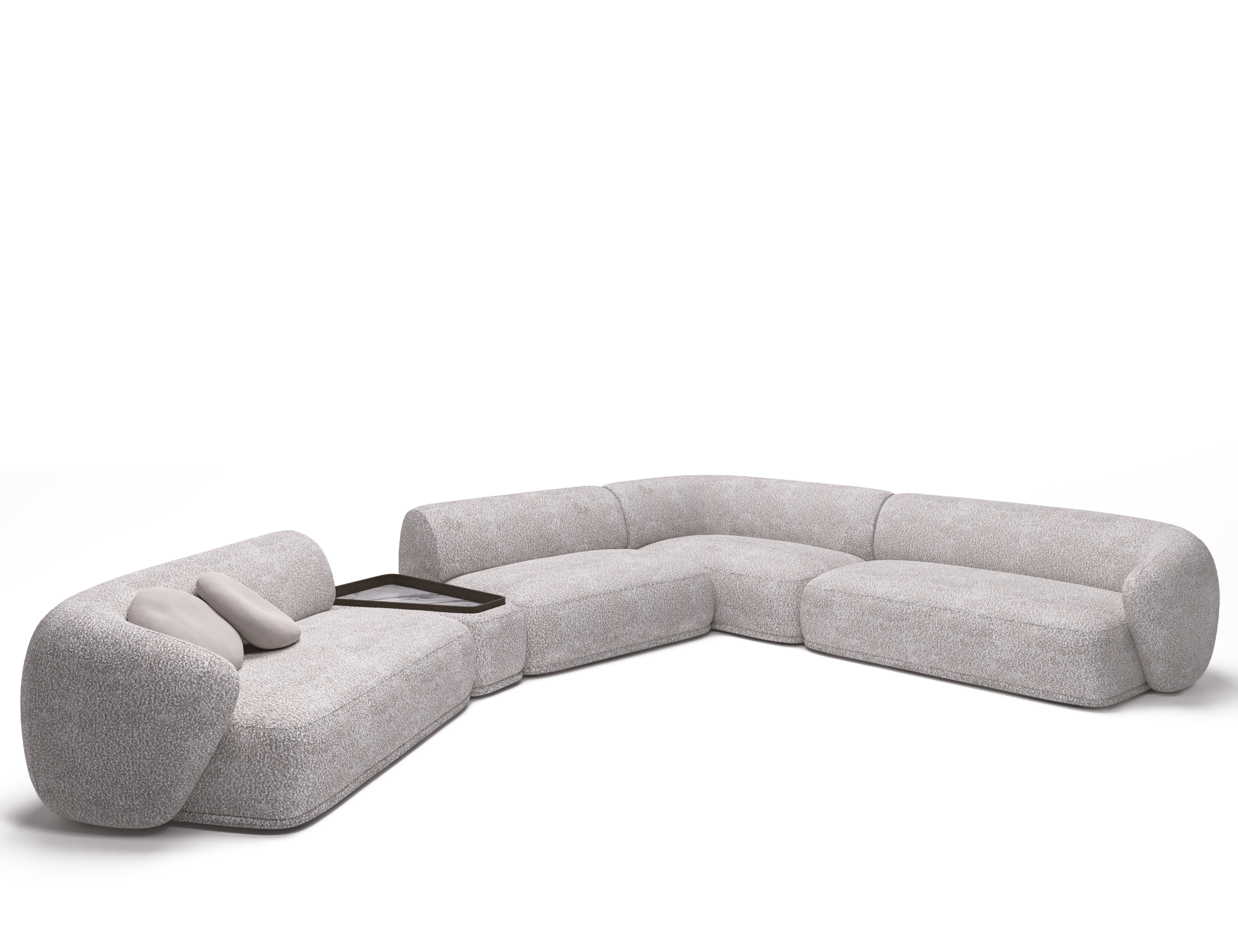 مجموعة على شكل حرف L